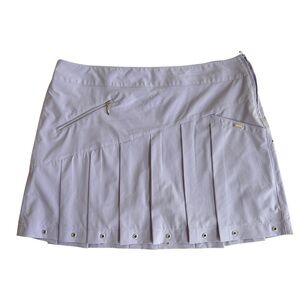 Jamie Sadock Light Purple Pleated Skort Womens Size 16 Golf Tennis Activewear